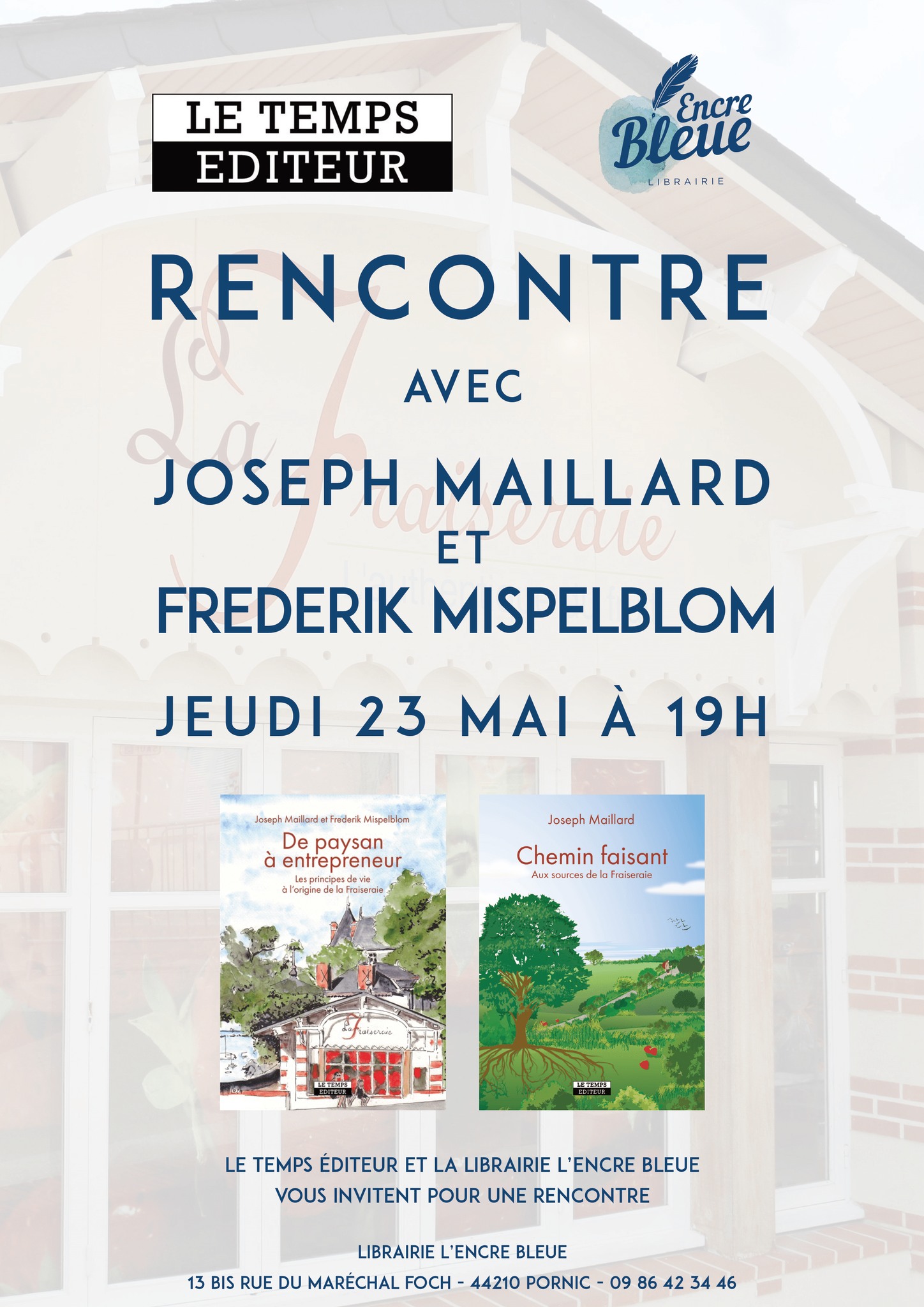 Rencontre avec Joseph Maillard et Frederik Mispelblom